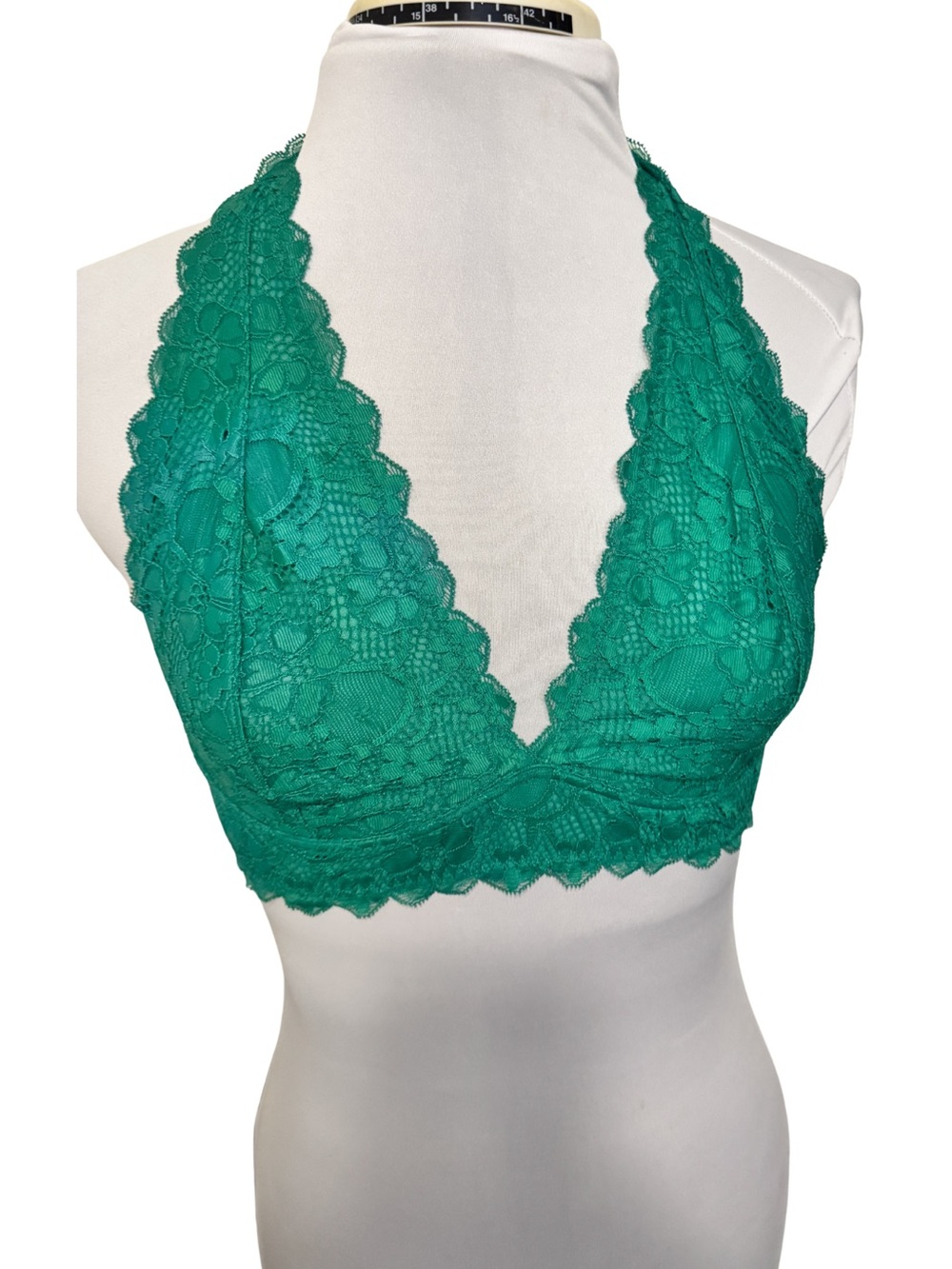 Green Free People Bralette NWT Lg
